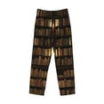 thumbnail image 4 of Haiem Bookshelves Men's Pajama Pants Ultra Lightweight Pjs Bottoms Sleepwear Bottom Pants with Pocket Drawstring-Small, 4 of 9