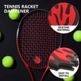 thumbnail image 3 of BEADCEST 2 Pcs Amortisseurs de Tennis en Silicone Design Rouge Réduction de Vibration pour Activités Sportives, 3 of 8