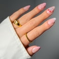 thumbnail image 2 of Salon Perfect Artificial Fake Press On Nails, 455 Viral Nail Edit Cherry Bow, Short Almond, File, Glue and Prep Pad Included, 30 Nails, 2 of 7