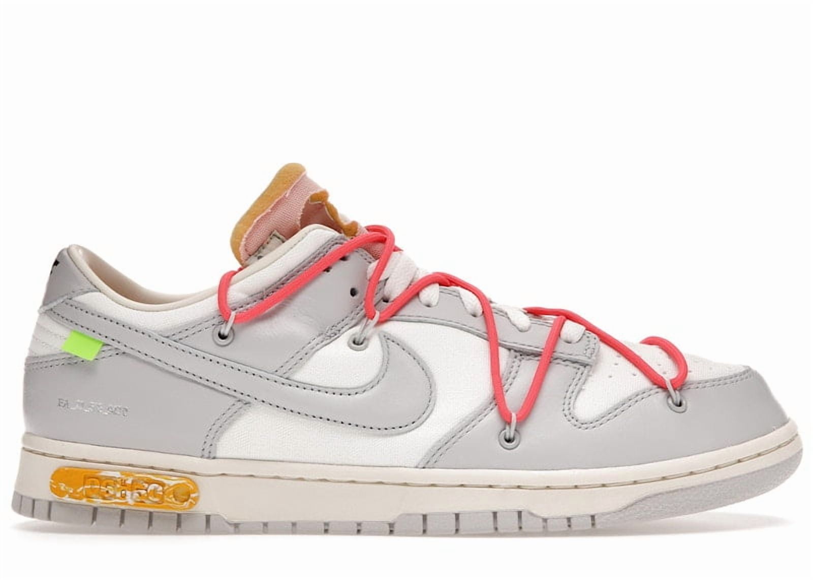 Nike Men's Dunk Low Off-White Lot 47 Shoes, from StockX - Walmart.com