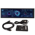 thumbnail image 2 of PCCPU Data Monitor,8.8 Inch IPS Display Chassis Sub Display Inch Long Strip LCD Screen Industry-Leading Standards, 2 of 9