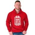 thumbnail image 5 of Funny Zombies Like Me For My Brains Hoodie Hooded Sweatshirt Men Brisco Brands X, 5 of 6