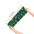 thumbnail image 2 of Xecao Dinosaurs and Tropical Leaves and Flowers Print Fashion No Heel Casual Crew Socks Cushioned Breathable for Men Women - Moisture wicking,Not easy to fade Suitable for daily, 2 of 7