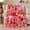 Candy Pattern, variant on Festive Christmas Candy Cane Pattern Peppermint Patterned, Festive Holiday Scene, Warm Flannel Blanket for Living Room and Reading Nook, Art Lovers Christmas Gift, Festive Home Decor