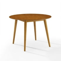Crosley Furniture Landon Wood Round Dining Table in Acorn Natural