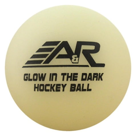 A&R Sports Street Hockey Ball - Glow in the Dark