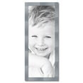 thumbnail image 2 of ArtToFrames 16" x 42" Light Silver Picture Frame, 16x42 inch Silver Wood Poster Frame (WOM-4827), 2 of 7