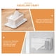 thumbnail image 5 of Caja de pañuelos magnética para montaje en pared, soporte para toallas de papel, dispensador de toallitas para montaje en pared, pañuelo, 5 of 6