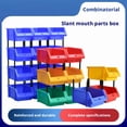 thumbnail image 6 of 6MSKS 12pcs Sturdy Stackable Storage Boxes for Parts for Garage Hardware, Miscellaneous Items & Tools Parts Storage Organizer, Space-Saving Solution, 6 of 7