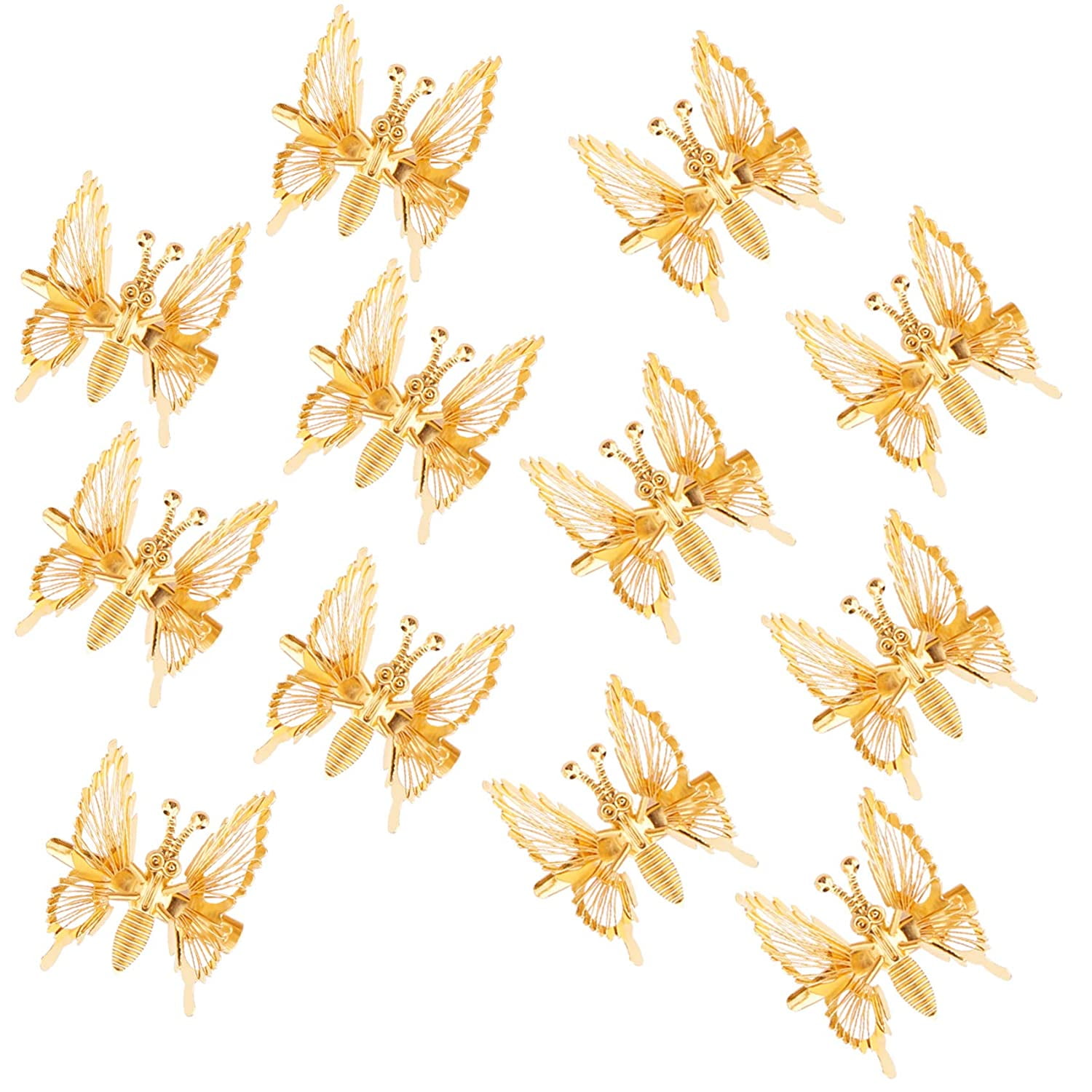 Mini Flower Shiny Glittery Cute Plastic Hair Snap Claw Styling Lot of 576 Clips 