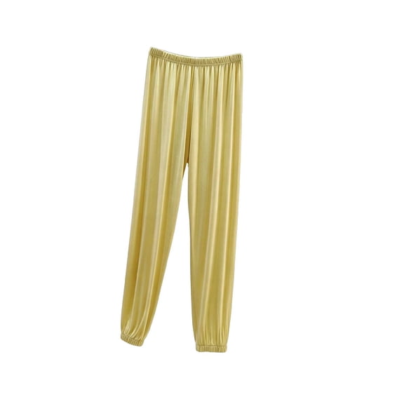 cfhntfmh Womens Pajama Pants Soft Comfortable Lightweight Jogger Pants Elastic Waist Pajama Bottoms Lounge Pants