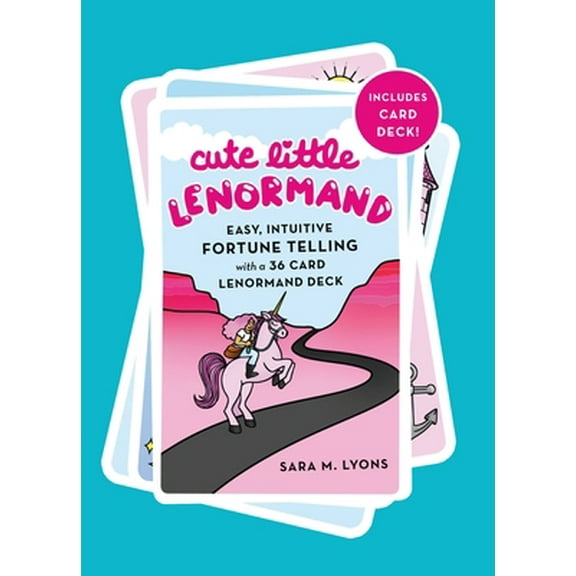 Pre-Owned Cute Little Lenormand: Easy, Intuitive Fortune Telling with a 36 Card Lenormand Deck (Hardcover) 1250752035 9781250752031