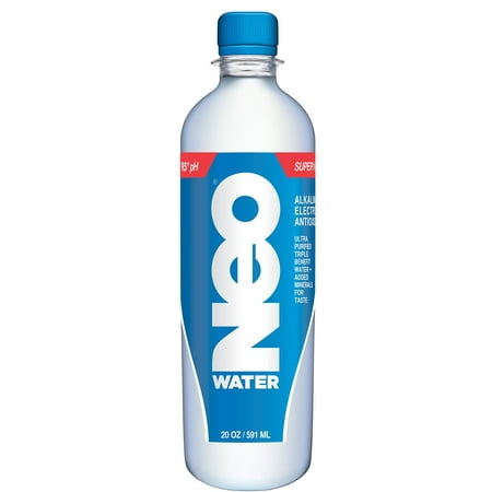 Neo Super Water, Alkaline, Electrolytes and Antioxidants, 20 Ounce (Pack of
