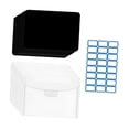 thumbnail image 2 of Hojas de goma, artesanía de papel con etiqueta pegatina, regalo fácil de usar con bolsa de almacenamiento, álbumes de recortes de bricolaje para el Hojas de 12 piezas, 2 of 8