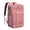 Pink-33, variant on Cartoon Llama Face Insulated Backpack Cooler – Leakproof Lunch Bag with Funny Alpaca Pattern for Hiking, Work & Picnic