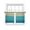 Blue, variant on Sage Green Ombre Sheer Curtains 84 Inch Length 2 Panels Set, Modern Abstract Art Texture Voile Window Treatment Rod Pocket Curtains Sheers Drapes for Bedroom/Living Room/Kitchen 52"x84"x2