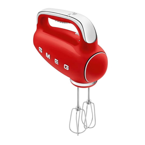 Mezclador De Mano SMEG con 9 velocidades y función turbo color Rojo