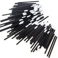 thumbnail image 4 of 50pcs Black Disposable Lipstick Applicators Brushes, 4 of 5