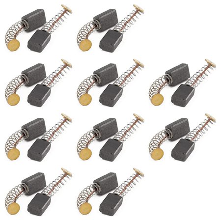 

20Pcs 12x8x5mm Carbon Brushes with Spring Wires Motor Electric Carbon Brushes Replacement Tools for Electric Motors