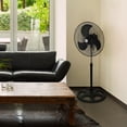 thumbnail image 3 of Ventilador 18 Pulgadas Negro Pedestal Piso Pared 3 En 1 LámparaYa Artfan V8832-1 / 3 en 1 Negro / Ventilador de Pie, 3 of 6