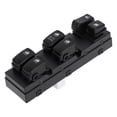 thumbnail image 1 of Interruptor de ventana eléctrica Unique Bargains para el lado del conductor delantero izquierdo para Kia Sportage 2005-2010 Negro, 1 of 7