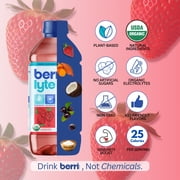 Berri Lyte Organic Electrolyte Hydration Solution Drink, Strawberry, 1 Liter Bottle