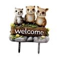thumbnail image 2 of Letrero De Bienvenida Con Forma De Ardilla Para Decoración De Jardín, Ideal Para Caminos De Patio Y Patios., 2 of 8