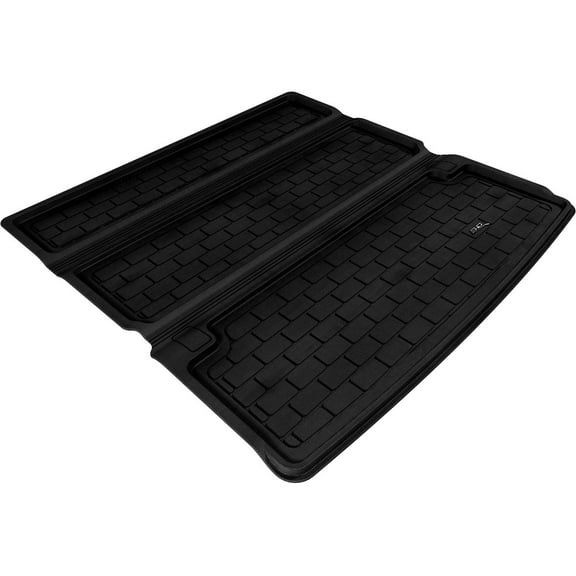 3D MAXpider Custom Fit Kagu Stowable Cargo Liner (Black) Compatible with Infiniti QX80 2014-2024/ QX56 2011-2013/ Nissan Armada 2017-2024- Cargo Liner