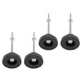 thumbnail image 1 of Adjustable Leveling Feet, Easy To Adjust Stable Clear Thread Nylon Workbench Leveling Feet with Non Slip Rubber Base for Furniture, 1 of 7