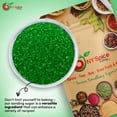 thumbnail image 6 of NY SPICE SHOP Green Sanding Sugar - 1 Pound - Green Sprinkles - Sparkling Sugar - Sugar Sprinkles, 6 of 7