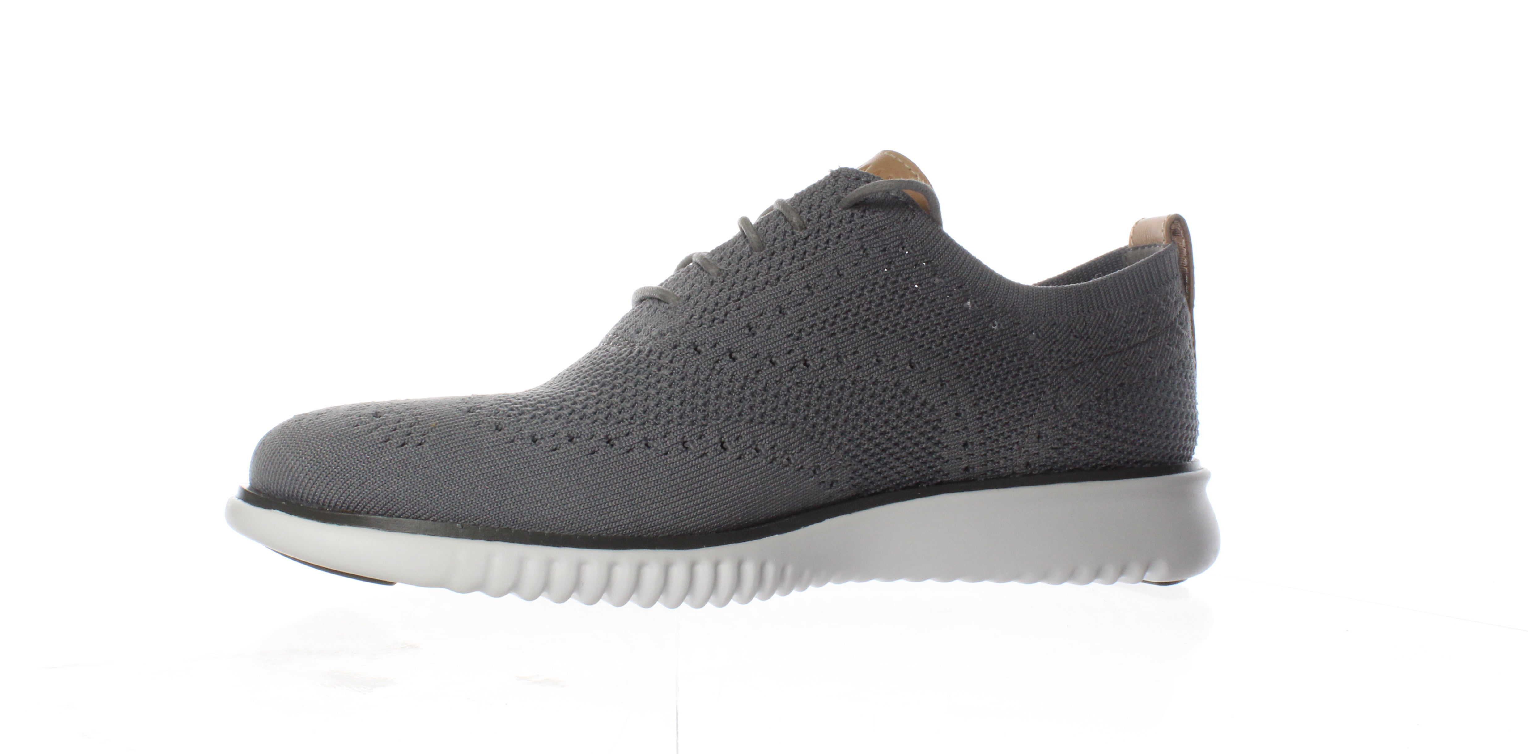 Cole Haan Mens 2.Zerogrand Stitchlite Gray Wing Tips Size 13 