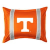 2pc NCAA Tennessee Volunteers Pillowcase and Pillow Sham Set College Team Logo Bedding Accessories