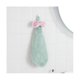 thumbnail image 3 of Bowknot Hanging Hand Towels, Coral Fleece Hand Towels With Hanging Loop, Wall Mounted Hand Towels F, 3 of 5
