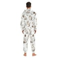 thumbnail image 7 of joogoo Squirrels Cute Unisex Adults Onesies Pajamas Jumpsuits L, 7 of 7