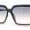 Slate Grey Pink, variant on Womens Oversize Rimless Shield Butterfly Designer Chic Sunglasses Black Smoke
