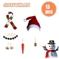 thumbnail image 2 of Christmas Snowman Snowman Winter Craft Kit, 2 of 3