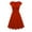 Red, variant on IROINNID Formal Dress for Women Wedding Guest Homecoming Party Trendy Summer Color Short Sleeve V-Neck Loose Dress,Beige