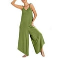 thumbnail image 1 of Moda mujer verano manga corta Casual sólido ajuste mamelucos correa mono Fridja  alkflakhf36901, 1 of 1