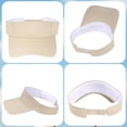 thumbnail image 5 of Minzimin Sport Sun Visor Hats for Women Men, Adjustable Cotton Ball Caps Sun Caps for Golf, Running, and Outdoor Activities, 5 of 7