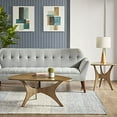thumbnail image 1 of INK+IVY Blaze Triangle Wood Coffee Table with Light Brown Finish, Light Brown, 1 of 4