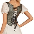 thumbnail image 2 of Ladies Sexy Prints Retro Style Strappy Backless Bra Tight Waist Shapewear, 2 of 7