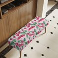 thumbnail image 3 of Whosucclay Pink Cherry Print Dining Bench Slipcover, Easy to Clean Benches Seat Covers Stain Resistant Bench Seat Protector Cover, Anti-Slip Dining Chair Slipcovers, 3 of 7