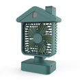 thumbnail image 1 of Aire Portátil, Mini Ventilador De Refrigeración Personal Pequeño, 2400Mah, Recargable Por Usb, Ventilador Móvil De Doble Pulverización Para El Hogar, Oficina, Coche, Camping Yuarrent HA047712-01, 1 of 6