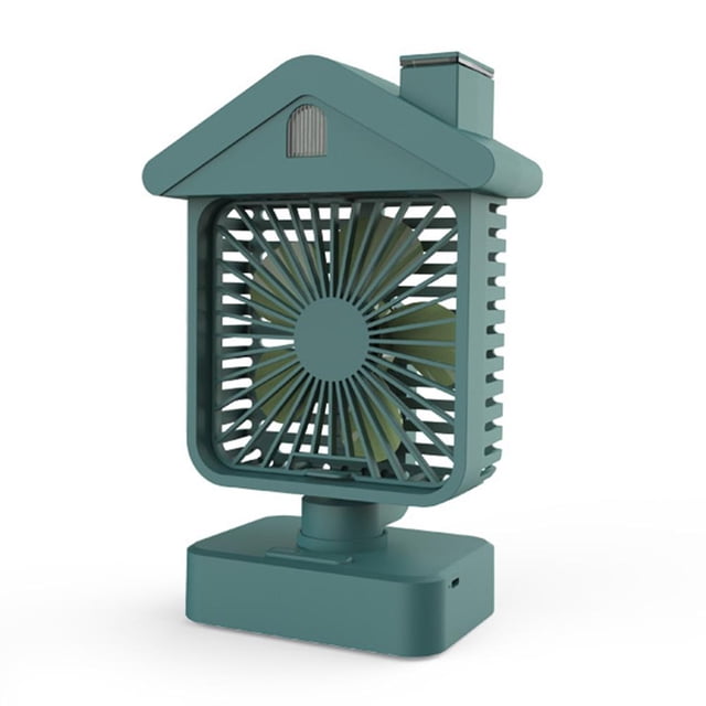 Aire Portátil, Mini Ventilador De Refrigeración Personal Pequeño, 2400Mah, Recargable Por Usb, Ventilador Móvil De Doble Pulverización Para El Hogar, Oficina, Coche, Camping Yuarrent HA047712-01