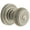 Lifetime Satin Nickel, variant on Baldwin 5213.Entr Colonial Style Single Cylinder Keyed Entry Door Knob Set - Bronze