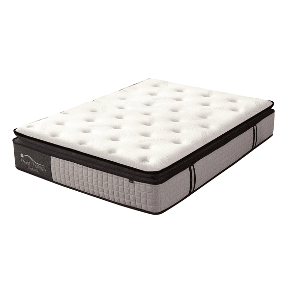 Rest Therapy 14 Inch Euphoria Cooling Pillow Top Plush Hybrid Pocket Coil Mattress with Cool Gel Memory Foam (Full)