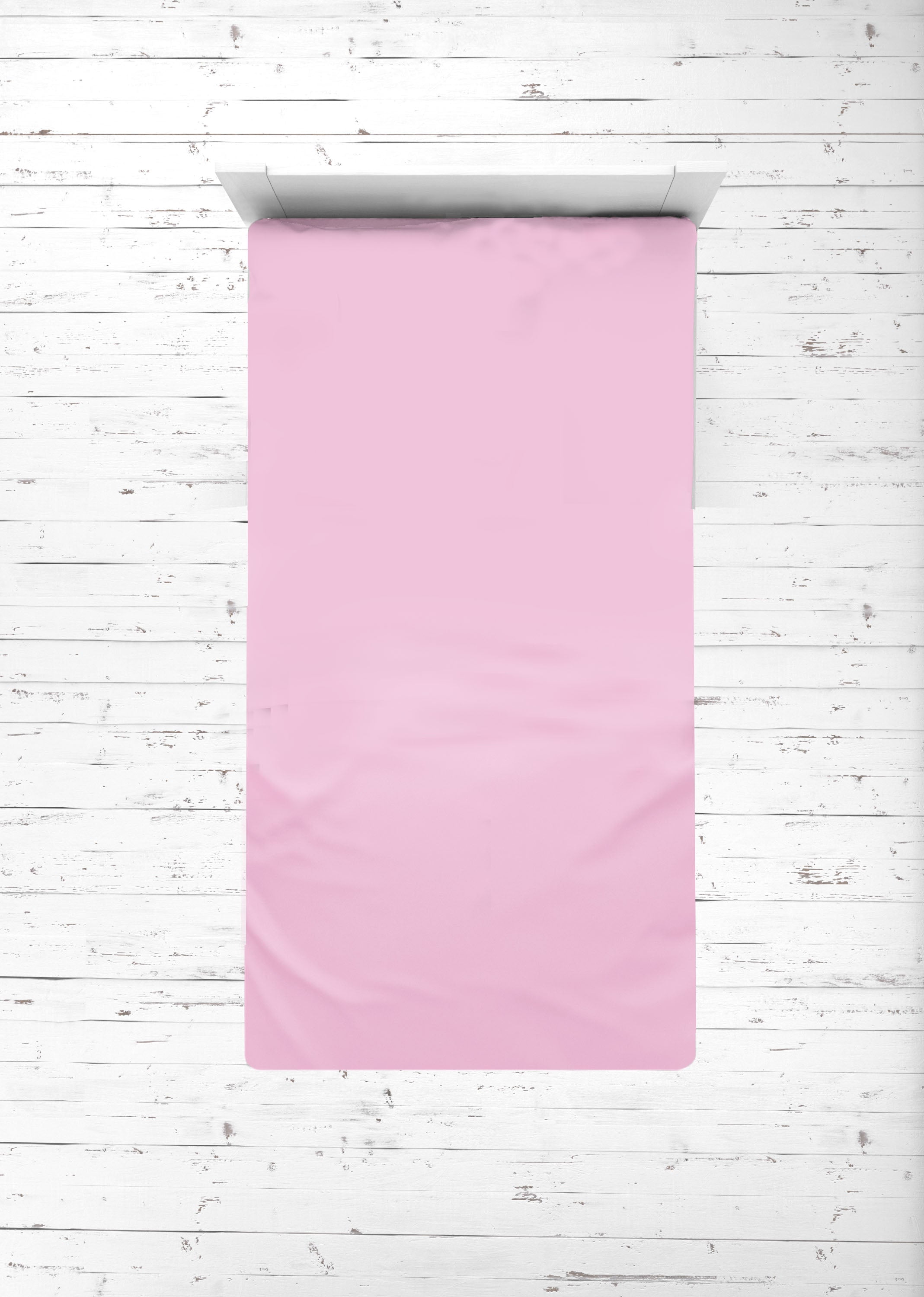 Bacati - Girls 4 pc Toddler Bedding/3 pc Sheet Set 100% Cotton Percale, Mod Dots/Stripes, Pink/Fuchsia/Beige/Brown