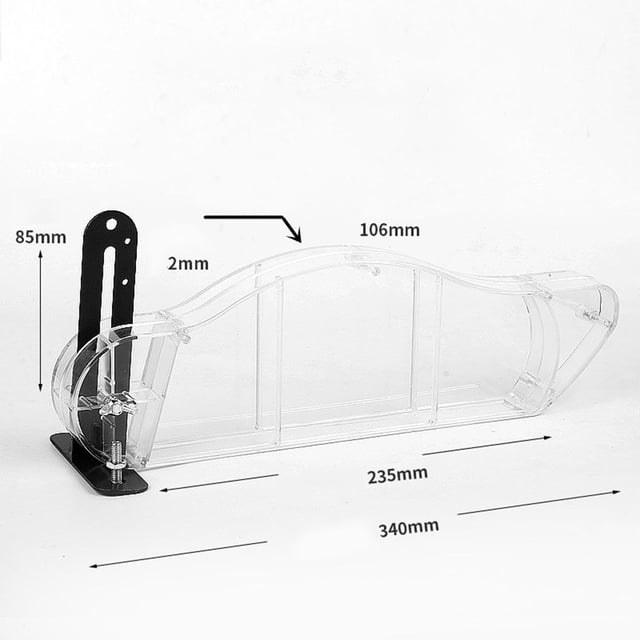 Lefu Scie de Table Professionnelle Protection Anti-Poussière Protection Coque de Sécurité Menuiserie