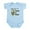 Sky Blue, variant on CafePress - Tough As Teddy Infant Bodysuit - Baby Light Bodysuit, Size Newborn - 24 Months