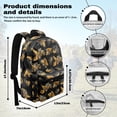 thumbnail image 7 of Psesaysky Yellow Construction Trucks Backpack Cartoon Schoolbag Sets for Boys Girls 7-12,Lightweight Casual Daypack Outdoor Travel Shoulder Ruckpack, 7 of 7